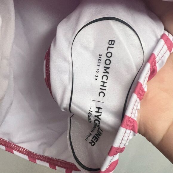 Bloomchic Striped Ruched Swim Bottom - Picture 6 of 7